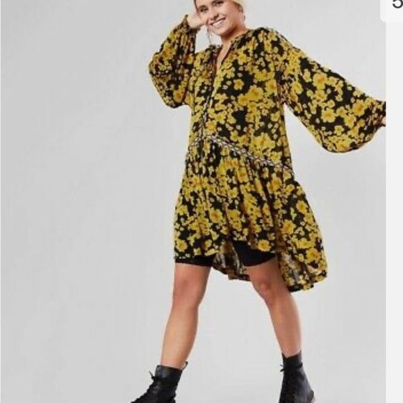Free People Size Small Tunic top size S - Picture 1 of 15